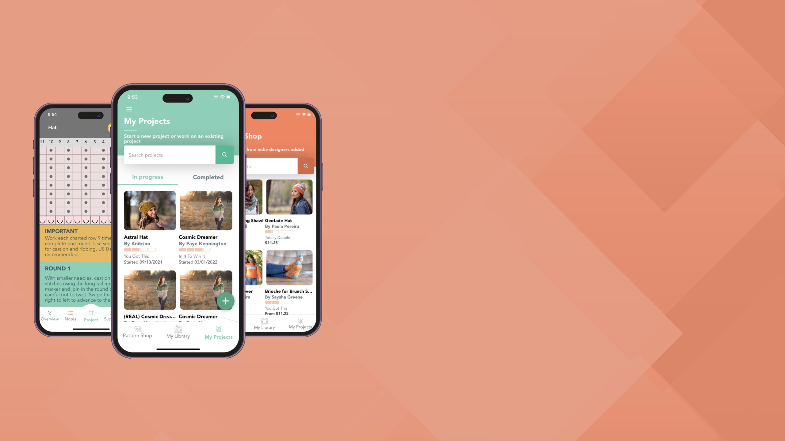 Knitrino: Curated Knitting App