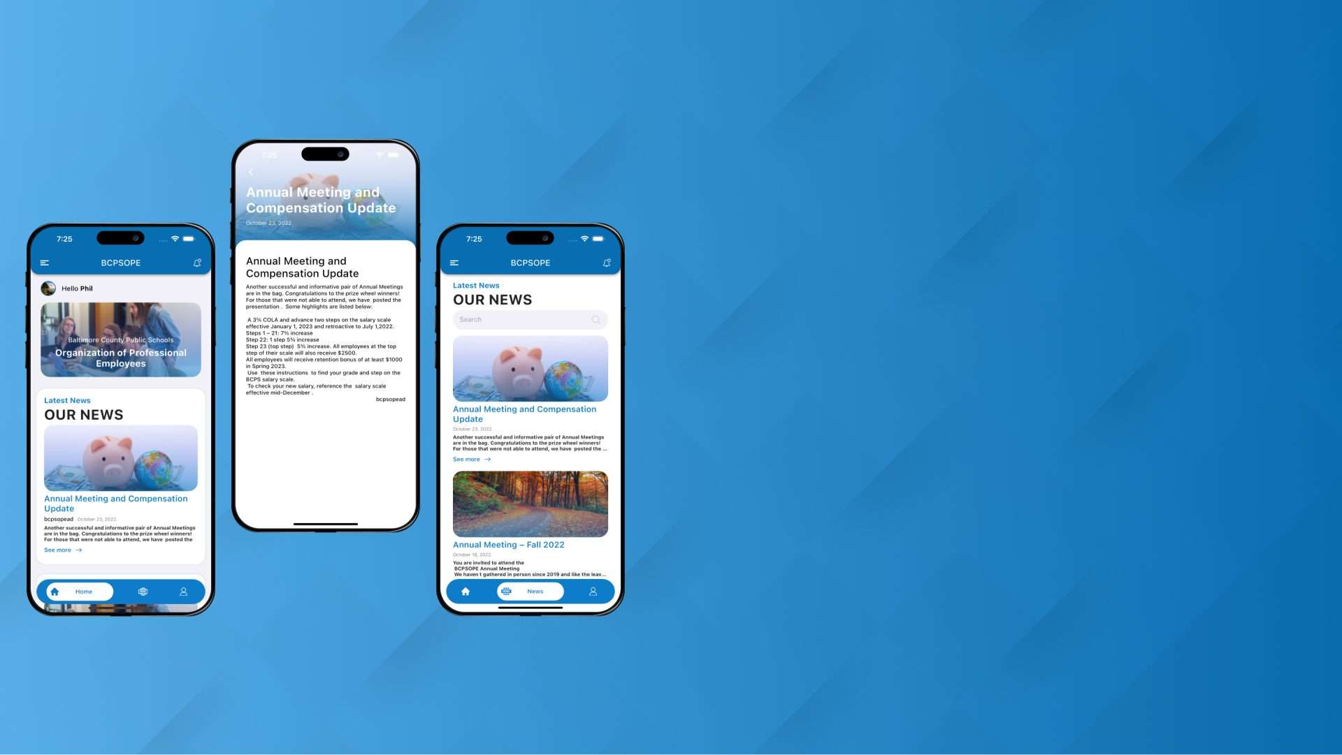 BCPSOPE: App for Teachers Union